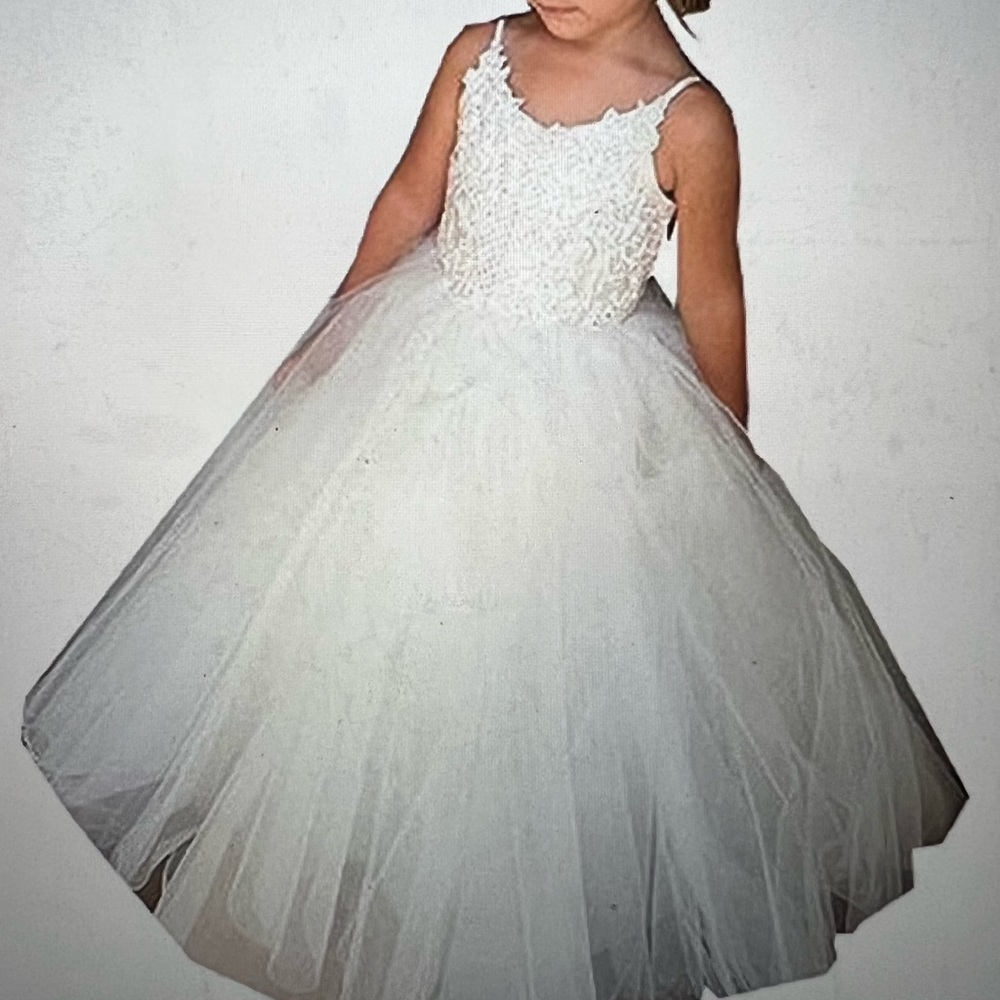Flower Girl Dress, Size 6-7